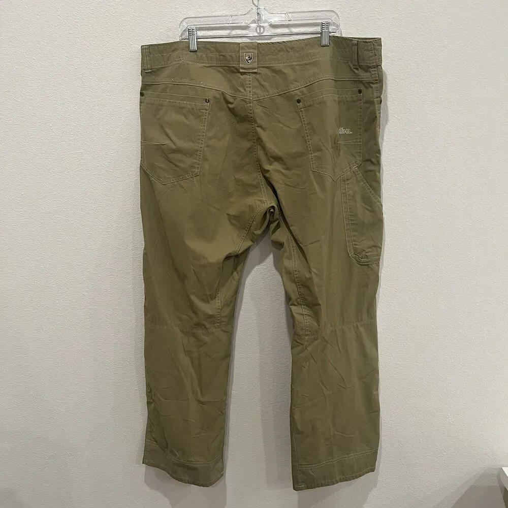 KUHL Revolvr Pants Men's 42x30 Brown Outdoor Pants Cotton Blend Gorpcore Hike